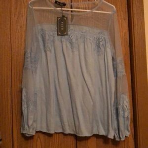 Light Blue Long Sleeve Shirt